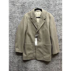 NWT Uniqlo Women's Tailored Coat Beige Size Small‎